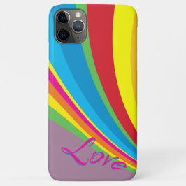 プライド月 – Rainbow Love iPhone 11 Pro Maxケース