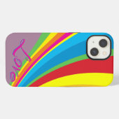 プライド月 – Rainbow Love iPhoneケース (裏面横)