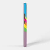 プライド月 – Rainbow Love Samsung Galaxyケース (右側面)