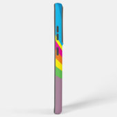 プライド月 – Rainbow Love Samsung Galaxyケース (右側面)