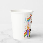 プライド月LGBTレインボーテーマ 紙コップ (右)
