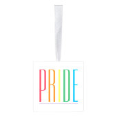 プライド木製キューブオーナメント キューブオーナメント (右)