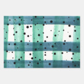 プライド水の色のクリスマス|ギフトラッピング紙 ラッピングペーパーシート (正面2)