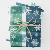 プライド水の色のクリスマス|ギフトラッピング紙 ラッピングペーパーシート (インサイチュ)