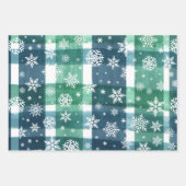 プライド水の色のクリスマス|ギフトラッピング紙 ラッピングペーパーシート (正面)