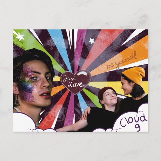 プライド照合 ポストカード (正面)