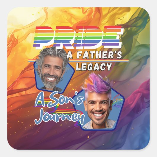 プライド父の – レガシー、息子の旅 スクエアシール (正面)