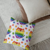 プライド猫とプライドハート枕 クッション