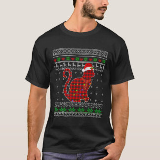プライド猫の醜いクリスマスセーターPajama Matching F Tシャツ