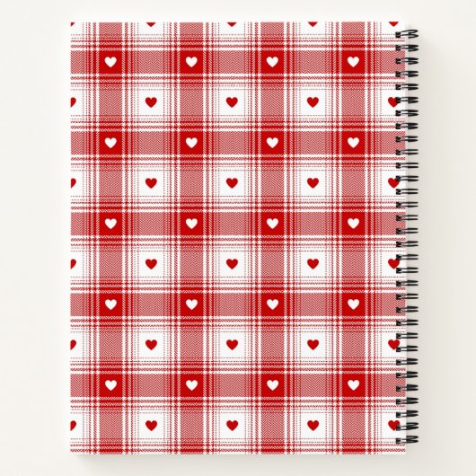 プライド素朴とハートヴァレンティネスレシピ ノートブック (裏面)