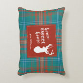 プライド素朴クランウィルソンカスタムタータンチェック アクセントクッション (正面(垂直))