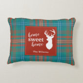 プライド素朴クランウィルソンカスタムタータンチェック アクセントクッション (裏面)