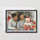 プライド素朴ファミリーフォトマルコムタータンチェック シーズンカード (正面)