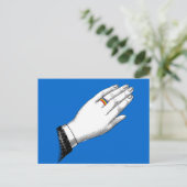 プライド結婚リングや輪 ポストカード (スタンド正面)