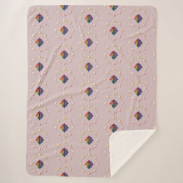 プライド統一されたフューチャー誇りを持ったシェルパブランケット シェルパブランケット