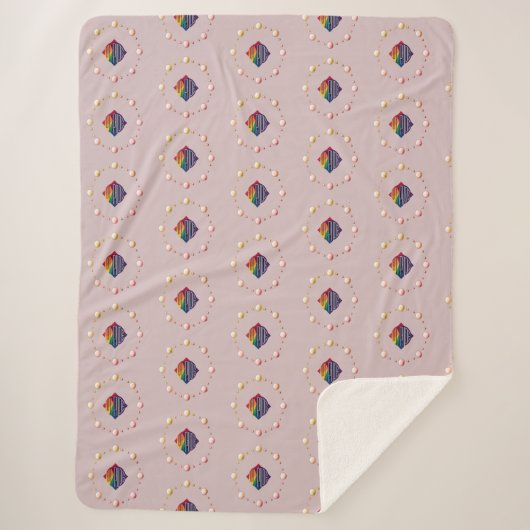 プライド統一されたフューチャー誇りを持ったシェルパブランケット シェルパブランケット (正面)