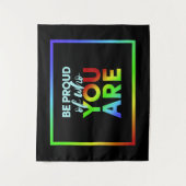 プライド織物 タペストリー (正面)