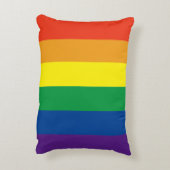 プライド色レインボークッション アクセントクッション (裏面(縦))