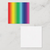 プライド虹の旗の色のグラデーションのパターモダンン ノートカード (正面/裏面)