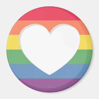 プライド虹の旗をテーマにした磁石 マグネット