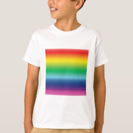 プライド虹の色lgbtq lgbtゲイフラグ子供T-Sh Tシャツ