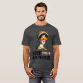 プライド高く偏見少なくLGBTフレンド Tシャツ (正面フル)