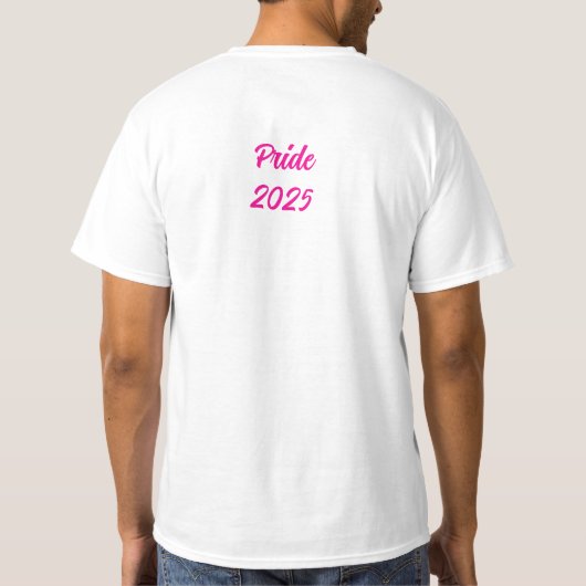 プライド2025 Tシャツ (裏面)