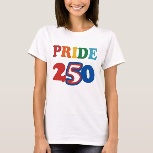 プライド250。 Tシャツ (正面)