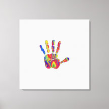 プライド30" * 30"ラップされたキャンバスプリント