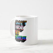 プライド3Dを隠せない コーヒーマグカップ (正面左)