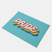 プライド70年代のスタイル ドアマット (アングル)