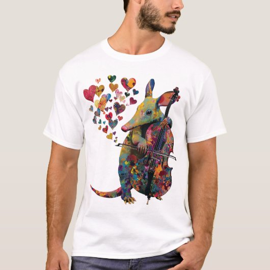 プライド+アニマル+ミュージシャン - Tシャツ (正面)