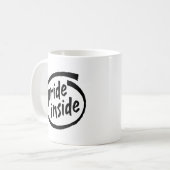 プライド インサイド コーヒーマグカップ (正面左)