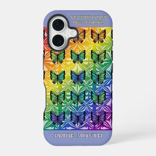 プライド・イン・フライト コレクション iPhone 16ケース (裏面)