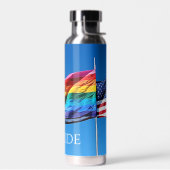 "プライド" ウォーターボトル (左面)