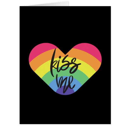 プライド-キス私。愛は公平だ。カード (正面)
