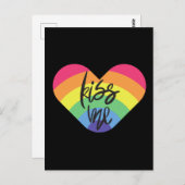 プライド-キス私。愛は公平である。写真プリント ポストカード (正面/裏面)