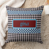 プライド・ジンガパーソナライズされたム クッション (ブランケット)