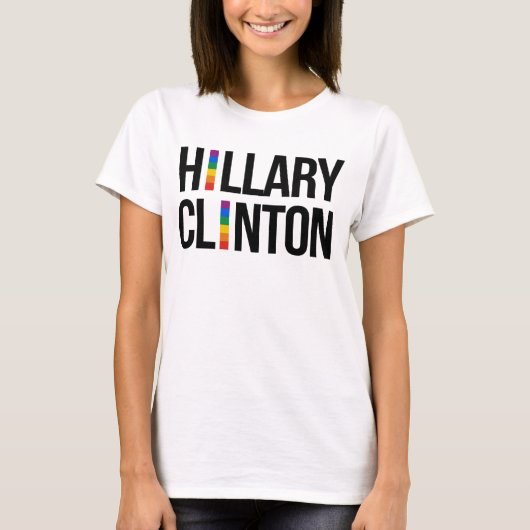 プライド・ヒラリー・クリントン Tシャツ (正面)