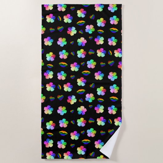 プライド ビーチタオル (正面)