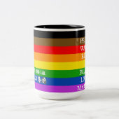 プライド/ブラックライフマートマグ ツートーンマグカップ (中央)