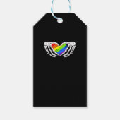 プライド-プライドスケルトンハンドとハートクラシック2 ギフトタグ (正面)