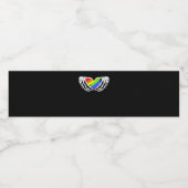 プライド-プライドスケルトンハンドとハートクラシック2 ペットボトルラベル (シングルラベル)