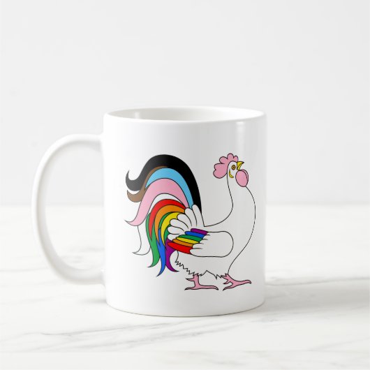 プライド・プライド・チキン コーヒーマグカップ (左)