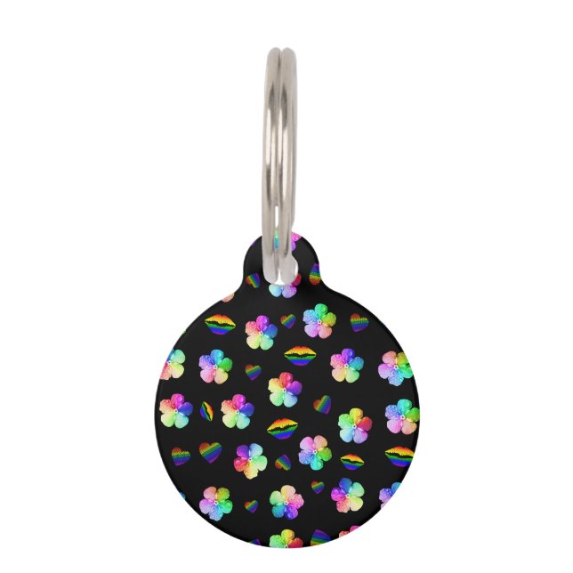 プライド ペット　ネームタグ (正面)