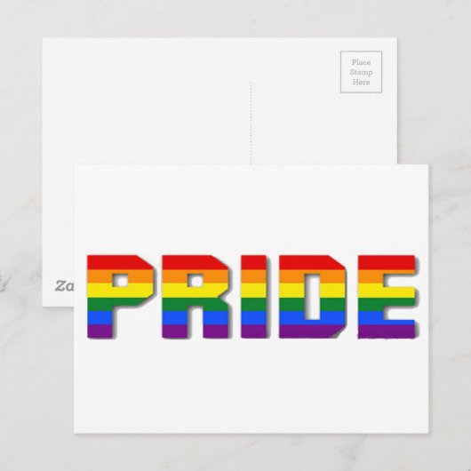 プライド ポストカード (正面/裏面)