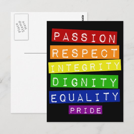 プライド ポストカード (正面/裏面)