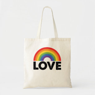 プライド・ラブ・イズ・ラブ・ゲイ・エクイティ・レインボー・LGBTQ トートバッグ