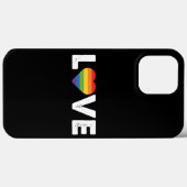 プライド・ラブ・イズ・ラブ・ゲイ・エクイティ・レインボー・LGBTQ  Case-Mate iPhoneケース (裏面 (横))