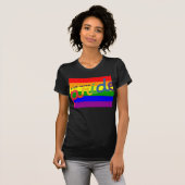 プライド レインボーフラグ Tシャツ (正面フル)